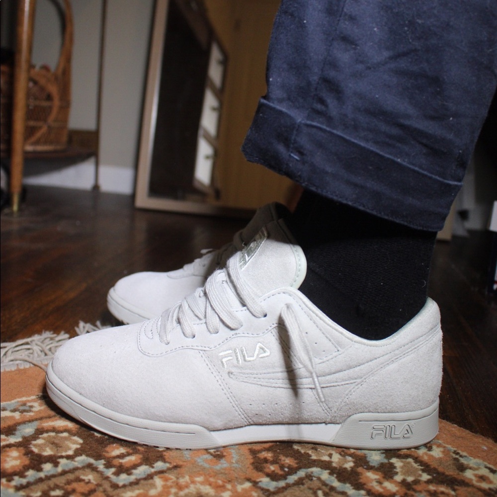 Men’s Original Fitness Suede Filas Size 9.5